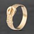 Pre-Owned 9ct Yellow Gold Engraved Buckle Ring 41342670