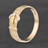 Pre-Owned 9ct Yellow Gold Engraved Buckle Ring 41342672