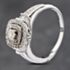 Pre-Owned White Gold Diamond Cluster Ring 41382316