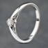 Pre-Owned 18ct White Gold 0.10ct Brilliant Cut Diamond Solitaire Ring 41382563