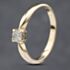 Pre-Owned 18ct Yellow Gold 0.25ct Brilliant Cut Diamond Solitaire Ring 41382570
