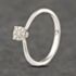 Pre-Owned 18ct White Gold 0.20ct Brilliant Cut Diamond Round Cluster Ring 41383060