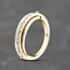 Pre-Owned 9ct Yellow Gold 0.10ct Brilliant Cut Diamond Half Eternity Ring 41383678
