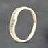 Pre-Owned 9ct Yellow Gold 0.03ct Diamond Half Wishbone Ring 41383683