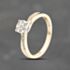 Pre-Owned 9ct Yellow Gold 0.06ct Brilliant Cut Diamond Cluster Ring 41383694
