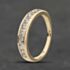 Pre-Owned Yellow Gold 0.20ct Diamond Half Eternity Ring 41384025