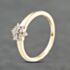 Pre-Owned 9ct Yellow Gold 0.15ct Brilliant Cut Diamond Flower Cluster Ring 41384092