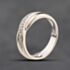 Pre-Owned 9ct White Gold Diamond Crossover Ring 41384233
