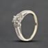 Pre-Owned 9ct Yellow Gold 0.19ct Diamond Shoulder Set Solitaire Ring 41384240