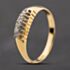 Pre-Owned Vintage Yellow Gold 0.08ct Diamond Five Stone Ring 41384301