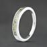 Pre-Owned 9ct White Gold Diamond Colour Treated Half Eternity Ring 41384521