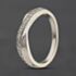 Pre-Owned 9ct White Gold 0.20ct Brilliant Cut Diamond Crossover Ring 41384609