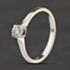 Pre-Owned 9ct White Gold 0.10ct Brilliant Cut Diamond Solitaire Ring 41384644