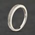 Pre-Owned 9ct White Gold 0.11ct Diamond Half Eternity Ring 41384653