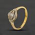 Pre-Owned Vintage Yellow Gold 0.14ct Diamond Fancy Ring 41384708