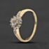 Pre-Owned 9ct White Gold 0.12ct Diamond Cluster Ring 41384722