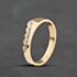 Pre-Owned 9ct Yellow Gold Diamond 4.7mm Shaped Wedding Ring 41384823