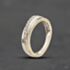 Pre-Owned 9ct White Gold Diamond Crossover Twist Ring 41384918