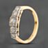 Pre-Owned Yellow Gold Brilliant Cut Diamond Half Eternity Ring 41384960