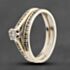 Pre-Owned 9ct White Gold 0.58ct Brilliant Cut Diamond Bridal Set Ring 41384967