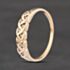 Pre-Owned 9ct Yellow Gold 0.05ct Brilliant Cut Diamond Half Eternity Ring 41385060