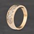Pre-Owned 9ct Yellow Gold 0.10ct Diamond Band Ring 41385065