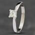 Pre-Owned Platinum 0.45ct Princess Cut Solitaire Ring 41481055