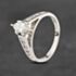 Pre-Owned 0.45ct Marquise Cut Diamond Shoulder Set Solitaire Ring 41481338