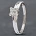 Pre-Owned 18ct White Gold 0.20ct Princess Cut Diamond Four Stone Ring 41481537