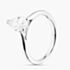 Pre-Owned Platinum Certificated 1.01ct Pear Cut Diamond Solitaire Ring 41481707