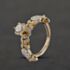 Pre-Owned 14ct Two Colour Gold Brilliant Cut Diamond Solitaire Ring 41481726