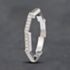 Pre-Owned 18ct White Gold 0.25ct Brilliant Cut Diamond Gucci Half Eternity Ring 41481839