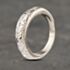 Pre-Owned 18ct White Gold 1.00ct Brilliant Cut Diamond Heavy Half Eternity Ring 41481841