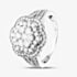 Pre-Owned 18ct White Gold 1.50ct Brilliant Cut Diamond Flower Cluster Ring 41481907