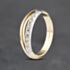 Pre-Owned 18ct Two Colour Gold 0.10ct Brilliant Cut Diamond Seven Stone Ring 41481959