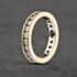 Pre-Owned 9ct Yellow Gold 1.00ct Brilliant Cut Diamond Full Eternity Ring 41481986