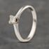 Pre-Owned 18ct White Gold 0.25ct Princess Cut Diamond Solitaire Ring 41482033