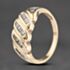 Pre-Owned 18ct Yellow Gold 0.25ct Baguette Cut Diamond Dress Ring 41482141