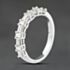 Pre-Owned 18ct White Gold Diamond Half Eternity Ring 41482150