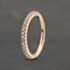Pre-Owned 18ct Rose Gold 0.23ct Brilliant Cut Diamond Vera Wang Eternity Ring 41482165