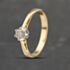 Pre-Owned 18ct Yellow Gold 0.25ct Diamond Six Claw Solitaire Ring 41482198