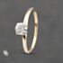 Pre-Owned 14ct Yellow Gold 0.30ct Diamond Four Claw Solitaire Ring 41482221
