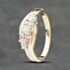 Pre-Owned 9ct Yellow Gold 0.44ct Brilliant Cut Diamond Dress Ring 41482227