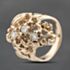 Pre-Owned 9ct Yellow Gold 0.33ct Brilliant Cut Diamond Openwork Dress Ring 41482255