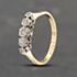 Pre-Owned Vintage 0.15ct Brilliant Cut Diamond Half Eternity Ring 41482282