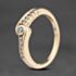 Pre-Owned 18ct Yellow Gold 0.15ct Brilliant Cut Diamond Twist Dress Ring 41482343