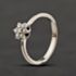 Pre-Owned 18ct White Gold 0.21ct Diamond Flower Shaped Cluster Ring 41482376