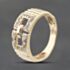 Pre-Owned 9ct Yellow Gold Diamond Dress Ring 41482409