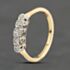 Pre-Owned 14ct Yellow Gold 0.15ct Diamond Five Stone Ring 41482490