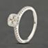 Pre-Owned 18ct White Gold 0.65ct Diamond Cluster Ring 41482493